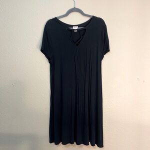 Mossimo Supply Co. Black Midi Dress - Lightly Worn, Like New Condition Size [XL]
